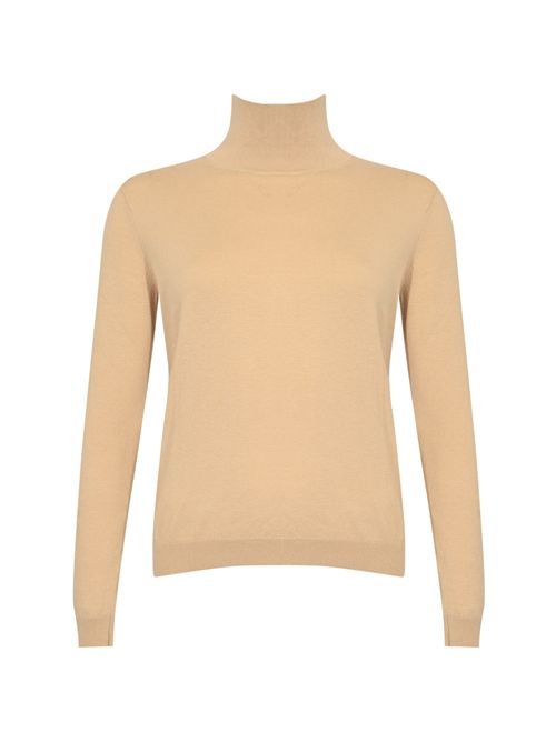 Dolcevita Kiku in filato di seta e lana Beige WEEKEND MAX MARA | 2525366012600002